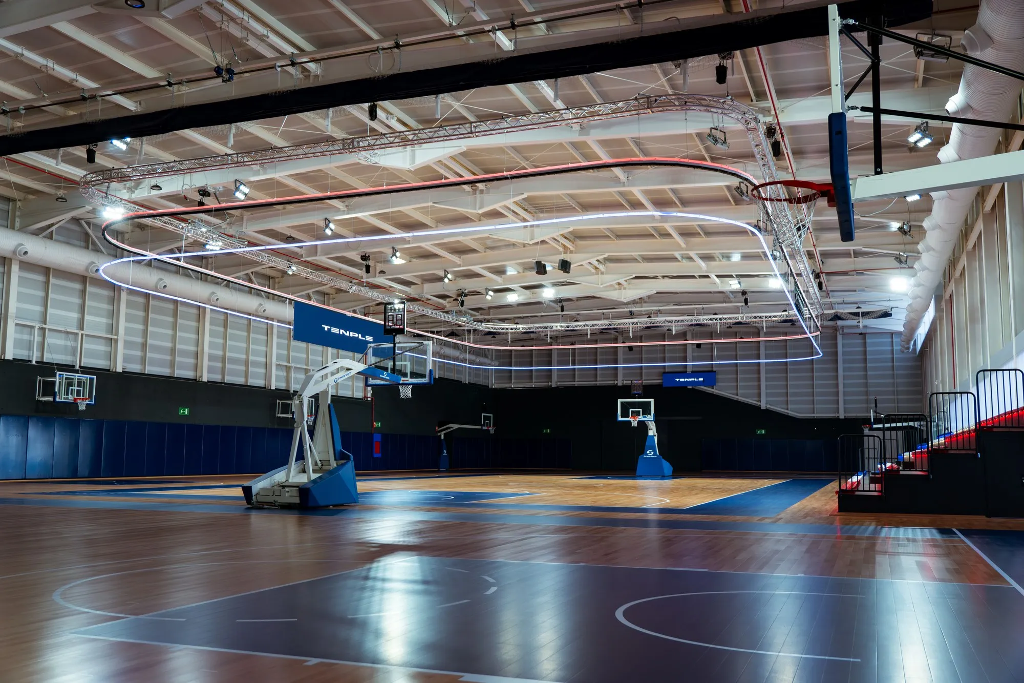 Basketball pavilion